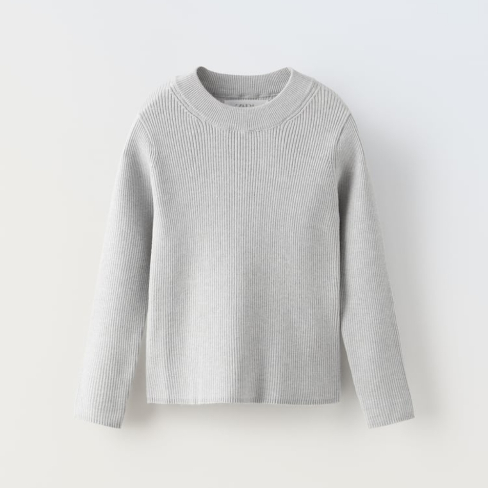 ZARA RIBBED KNIT SWEATER